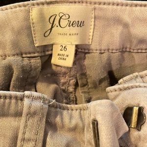 Jcrew slim utility pant size 26